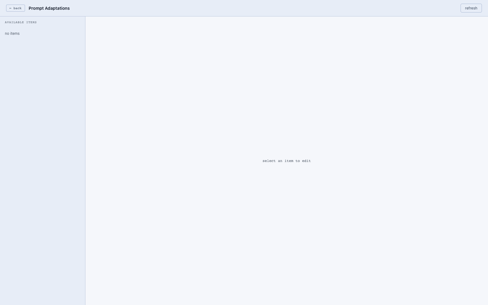 Adaptations UI